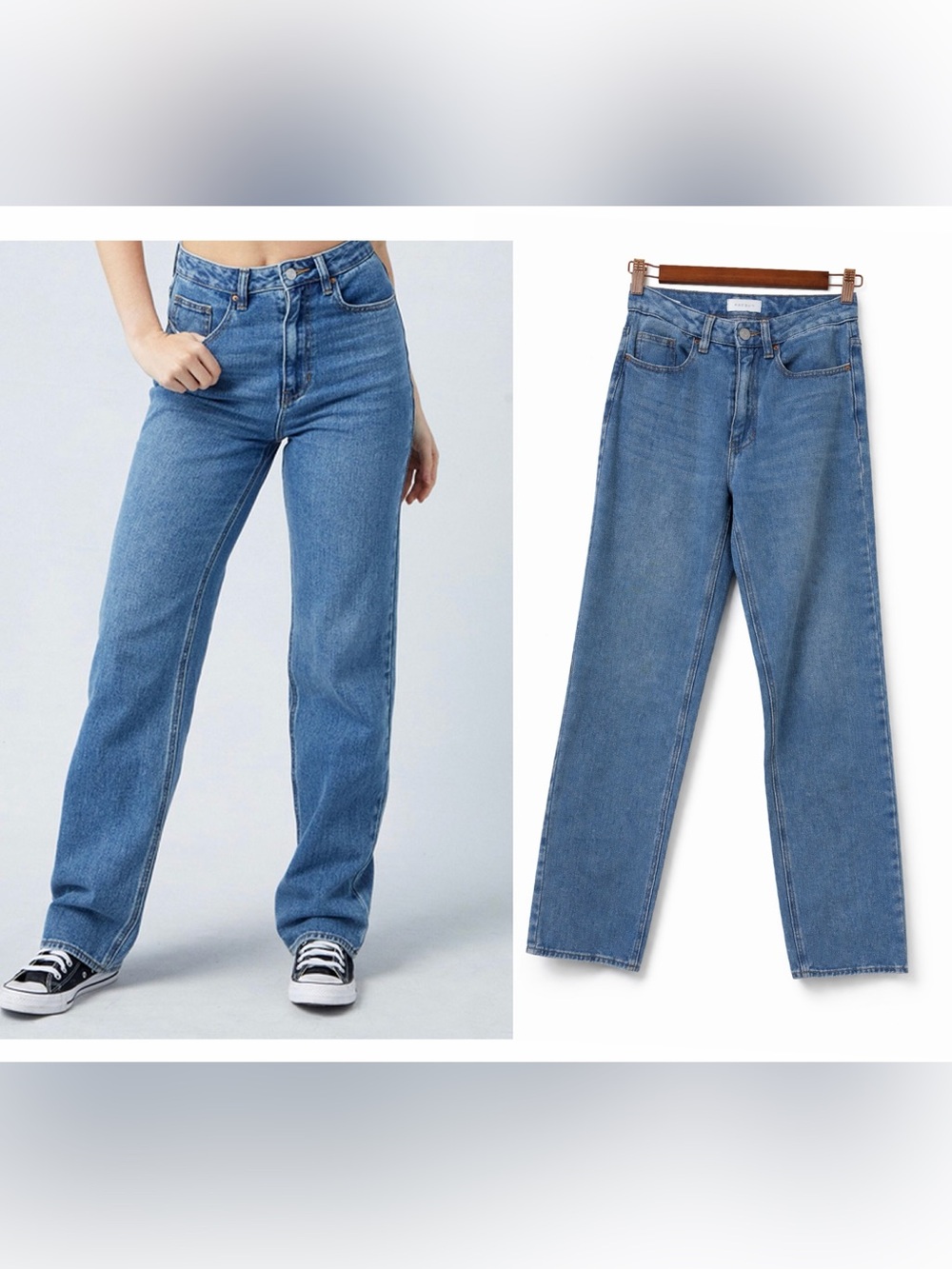 PacSun 90s Boyfriend Jeans Size 23 High Rise Medium Wash